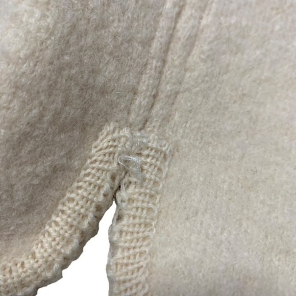 Northern Isles 100% Wool Ivory Jacket size 11/12 - Picture 8 of 10